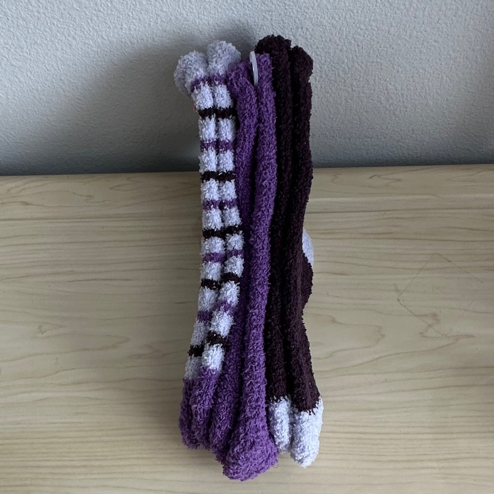 Cuddl Duds Lounge Socks with Multiple Colors